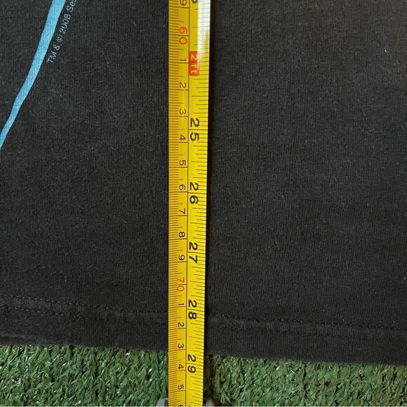 Vintage Sesame Workshop Bert & Ernie Neon Cartoon Draw Out Tee Shirt 2008 XL - Picture 4 of 4